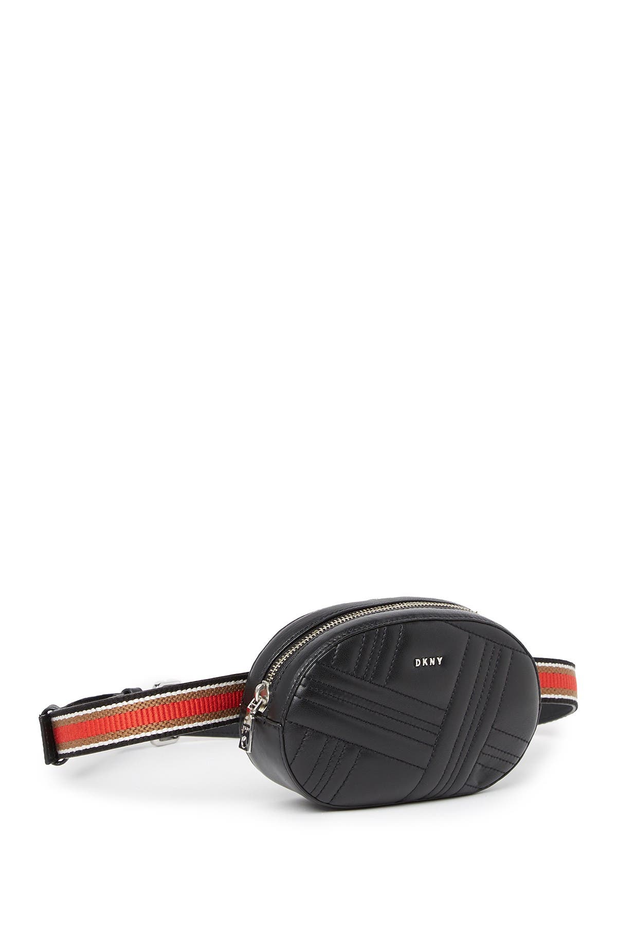 DKNY Allen Leather Belt Bag, Alternate, color, 