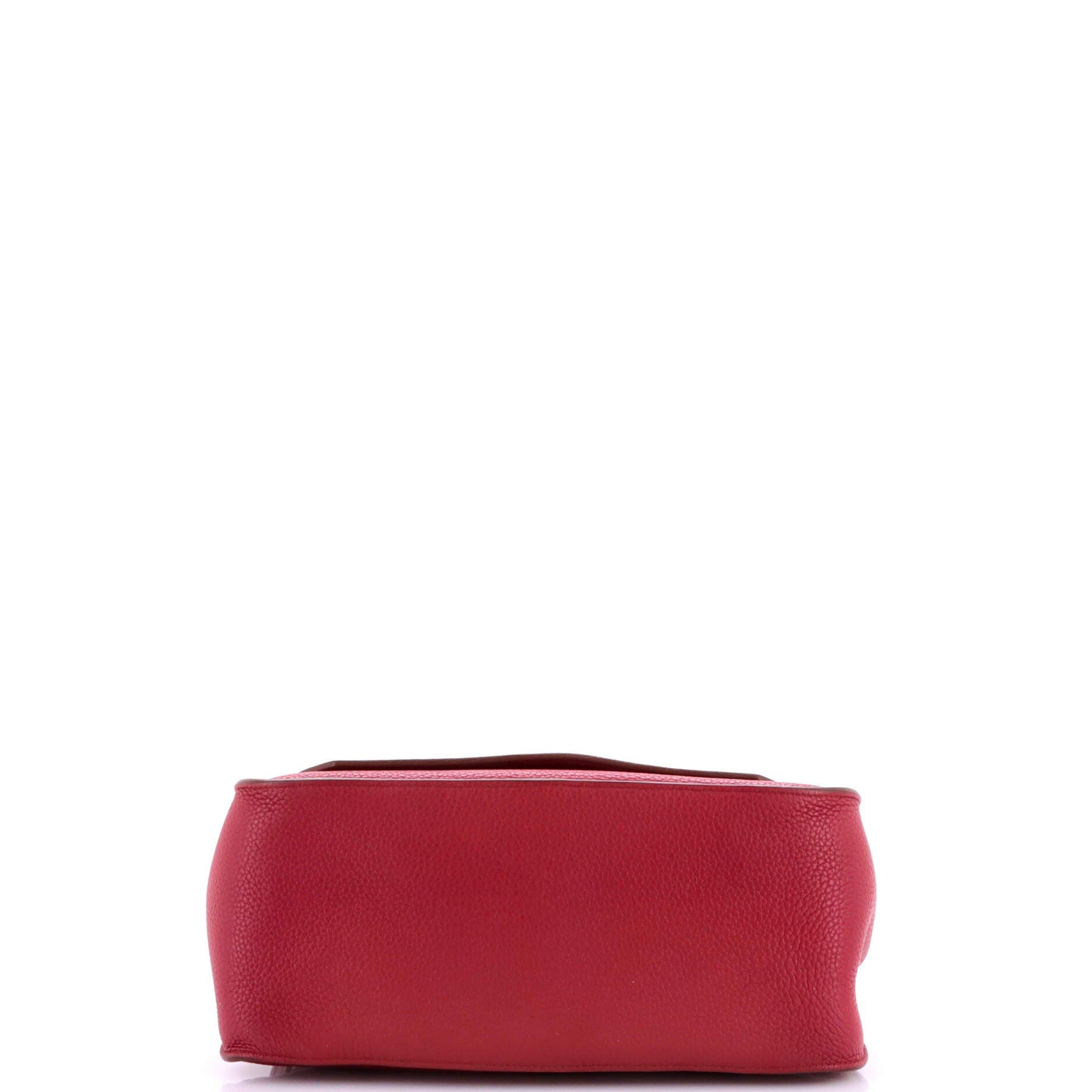 Pre-Owned Hermes Jypsiere Bag Clemence 31, Alternate, color, Rubis
