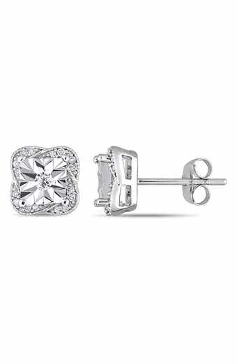 Diamond Stud Earrings - 0.17ct.