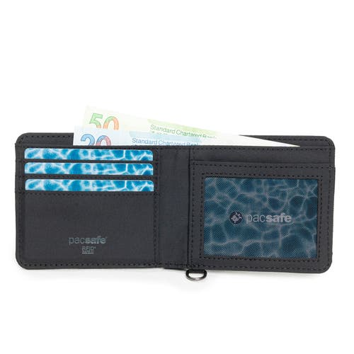 Pacsafe Rfidsafe Bifold Wallet In Black