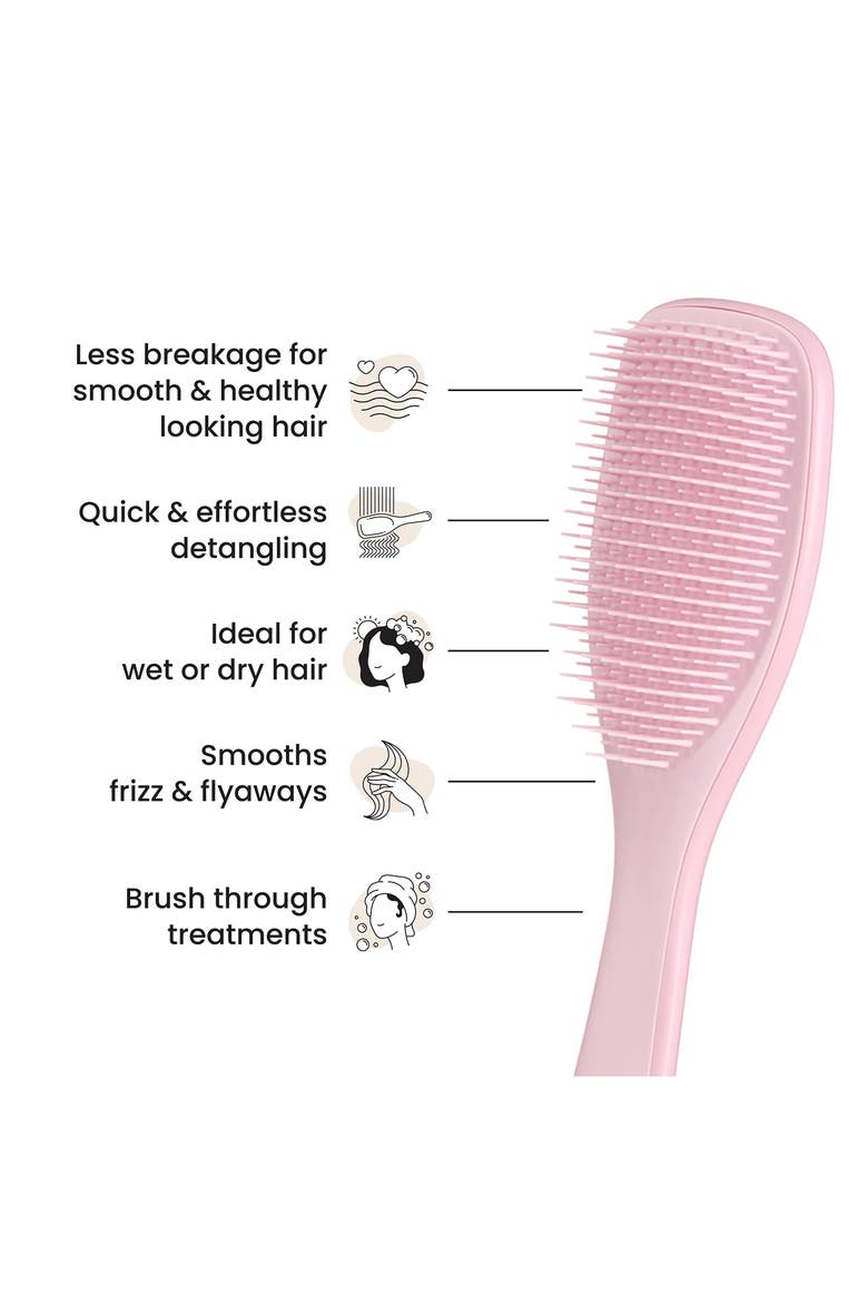 Ultimate Detangler Hairbrush - Straight to Wavy, Alternate, color, PINK