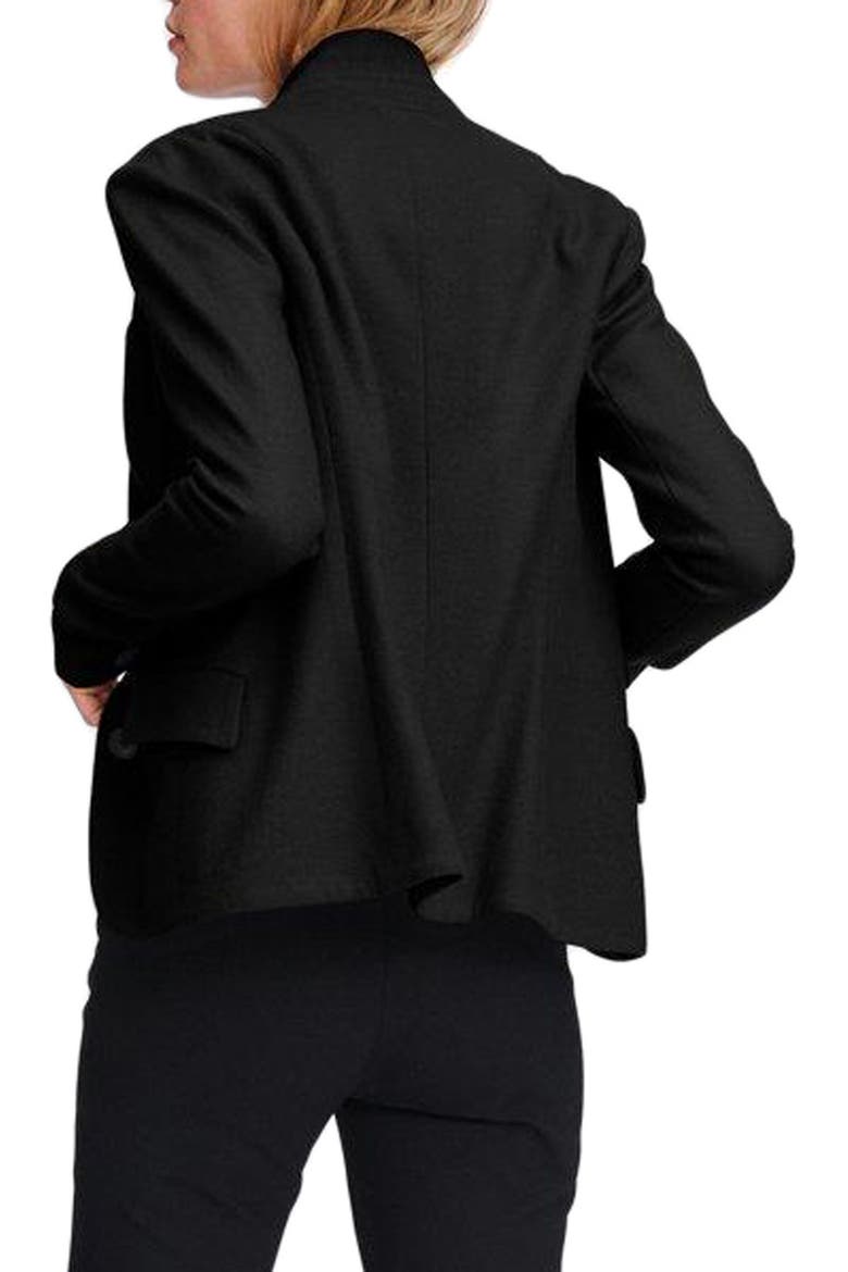 Slade Wool Blazer, Alternate, color, BLACK