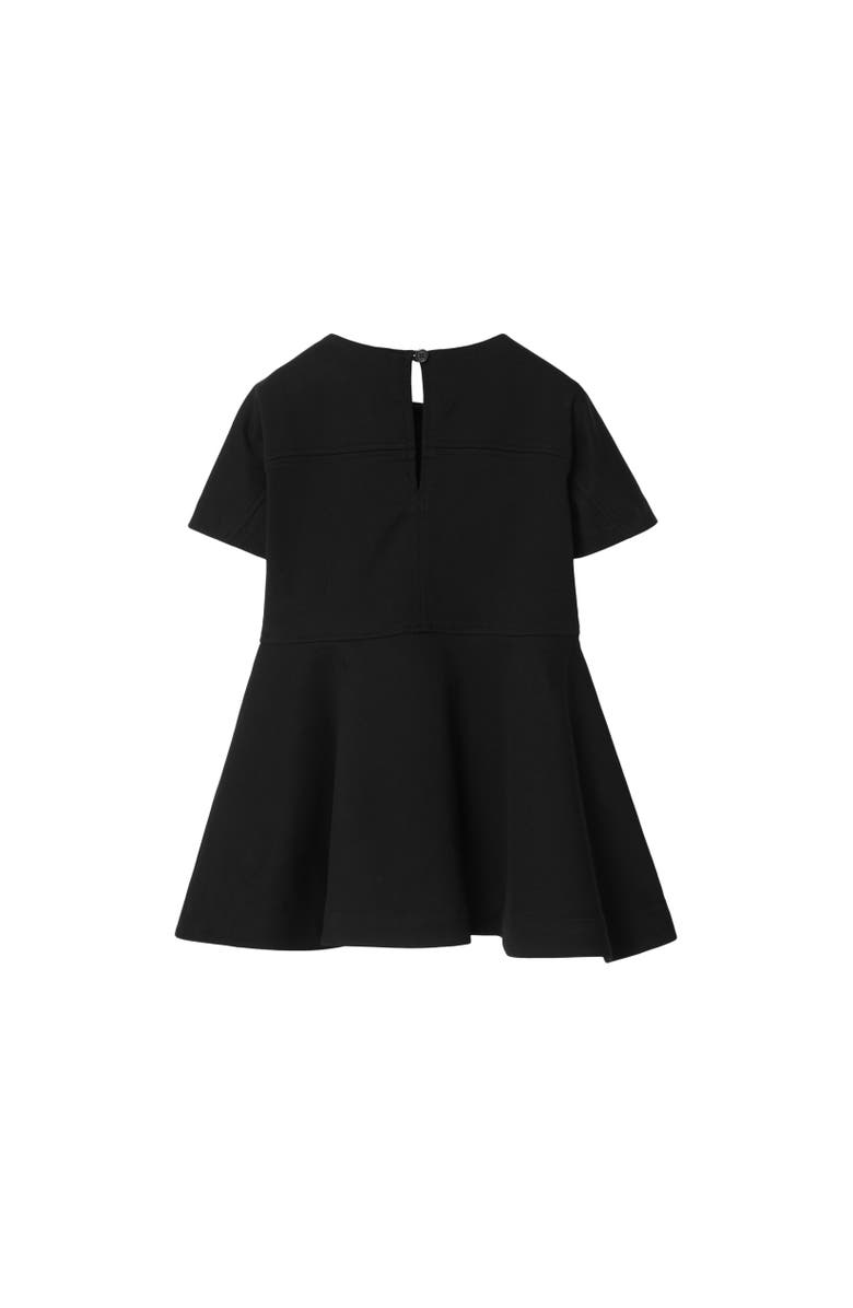 Burberry Check Label Cotton Dress, Alternate, color, 