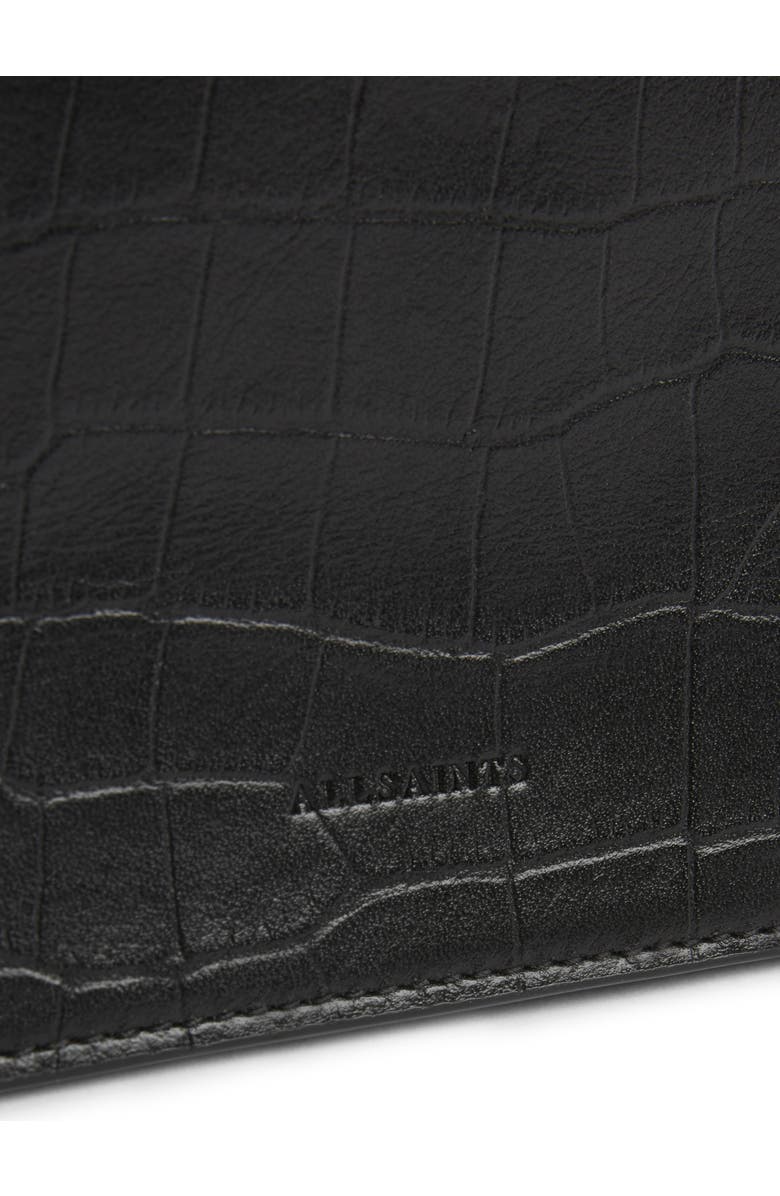 AllSaints Fletcher Leather Crossbody Bag, Alternate, color,