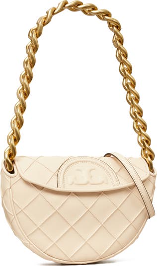 Mini Fleming Soft Crescent Shoulder Bag