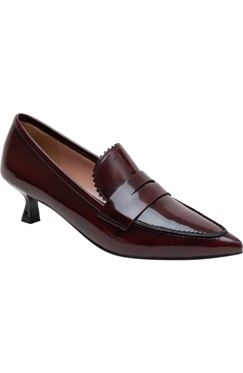 Linea Paolo Calisto Kitten Heel Loafer Pump, Main, color,