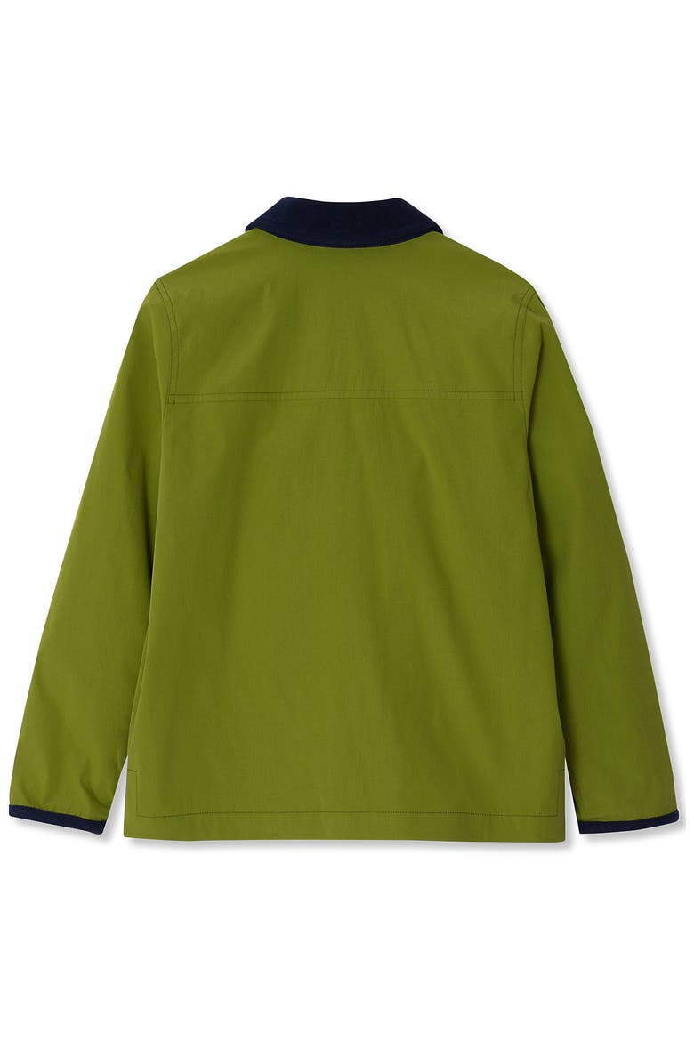 Kids Water Resistant Utility Jacket, Alternate, color, Cypress Green