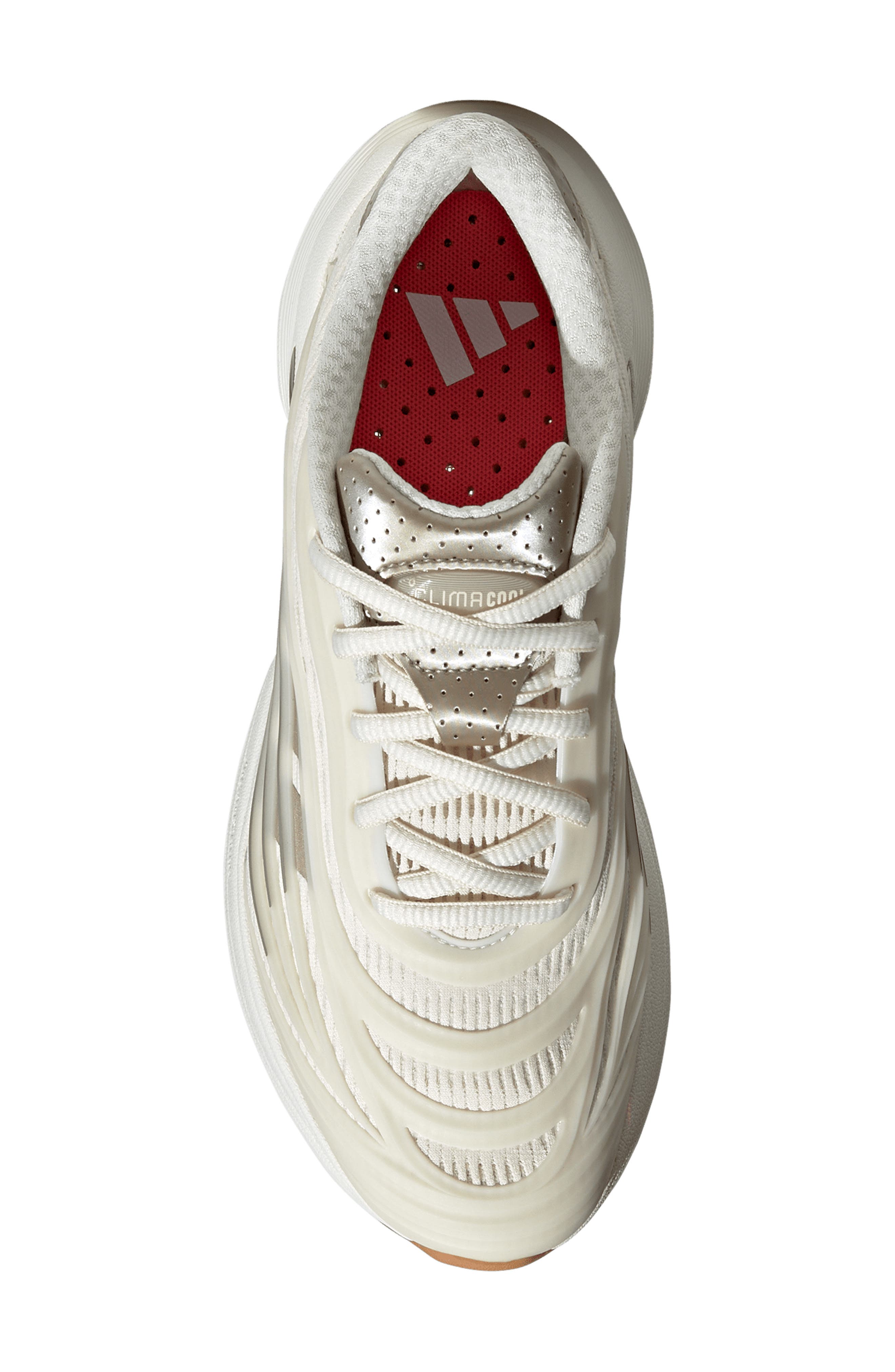 Climacool SPW Running Shoe, Alternate, color, WHITE/ CYBER MET/ OFF WHITE