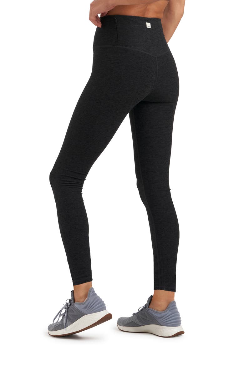 Clean Elevation Leggings, Alternate, color, BLACK HEATHER
