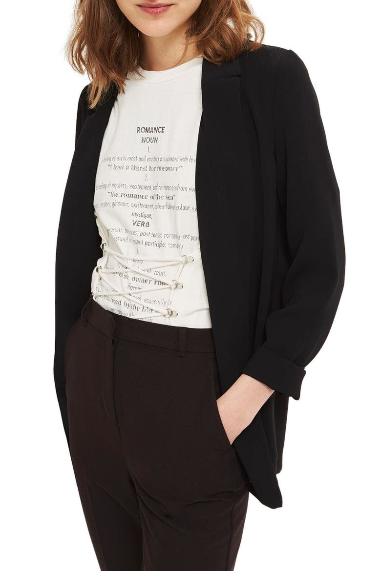 Chuck On Blazer, Main, color, BLACK