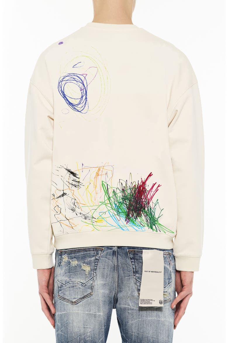 Graphic Sweatshirt, Alternate, color, WINTER WHITE