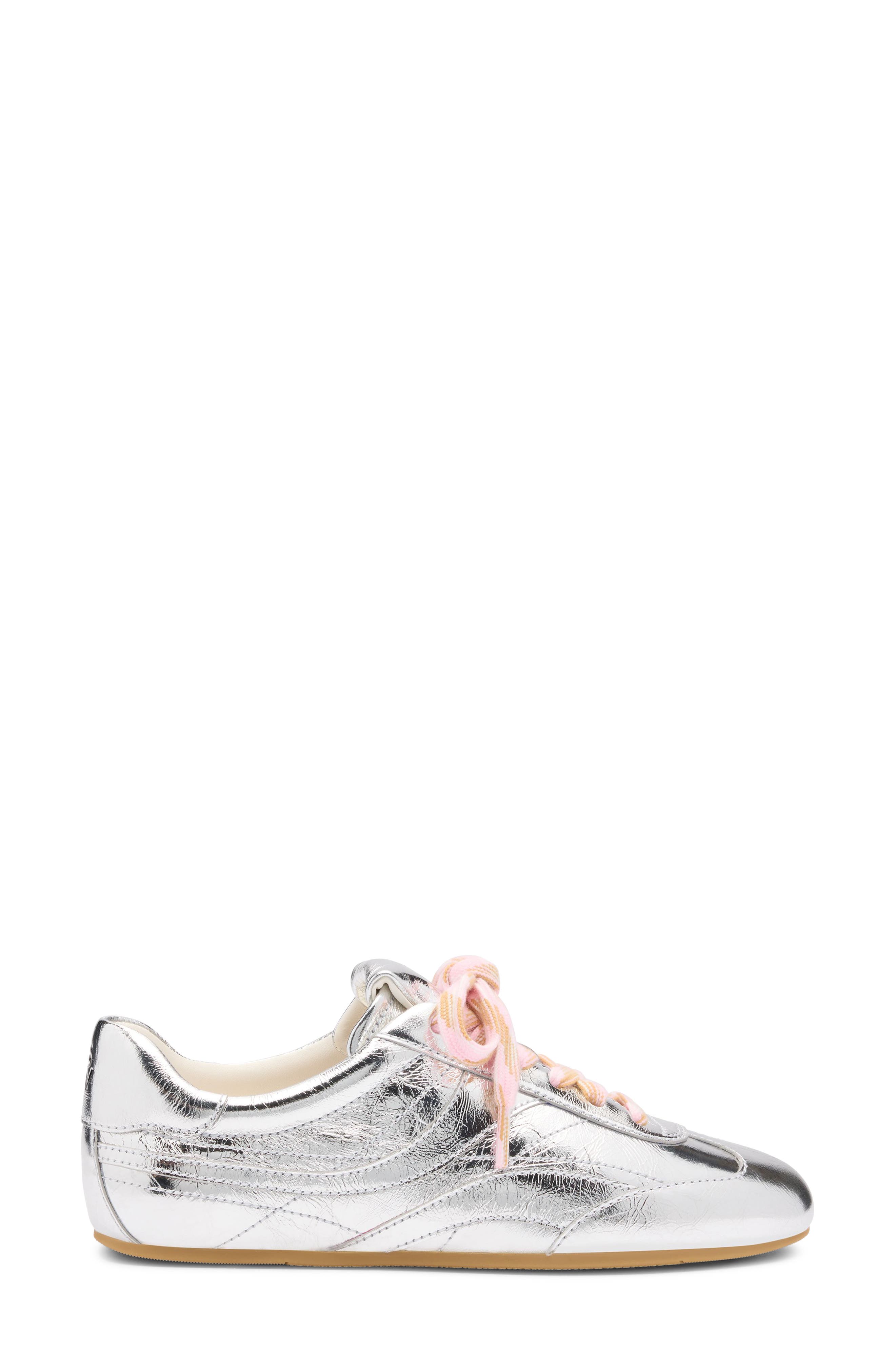 Vander Sneaker, Alternate, color, SILVER LAME