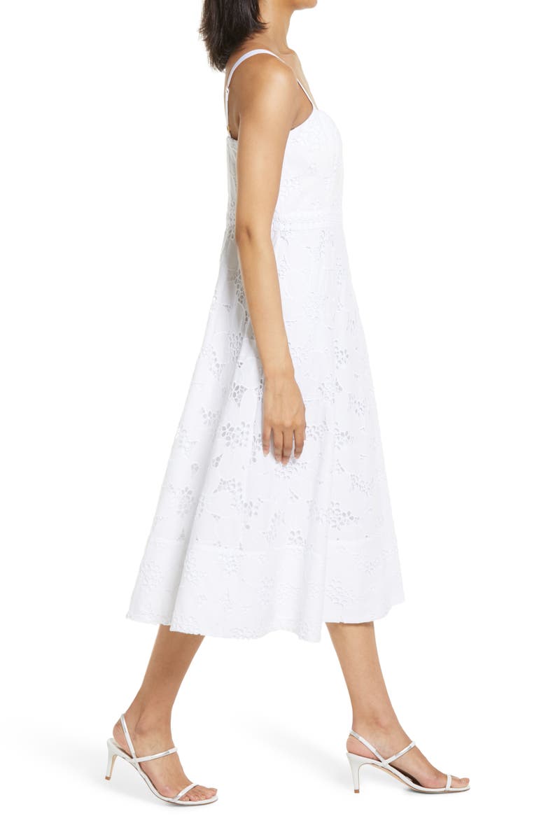 Lilly Pulitzer<sup>®</sup> Fawn Eyelet Embroidered A-Line Dress, Alternate, color, 