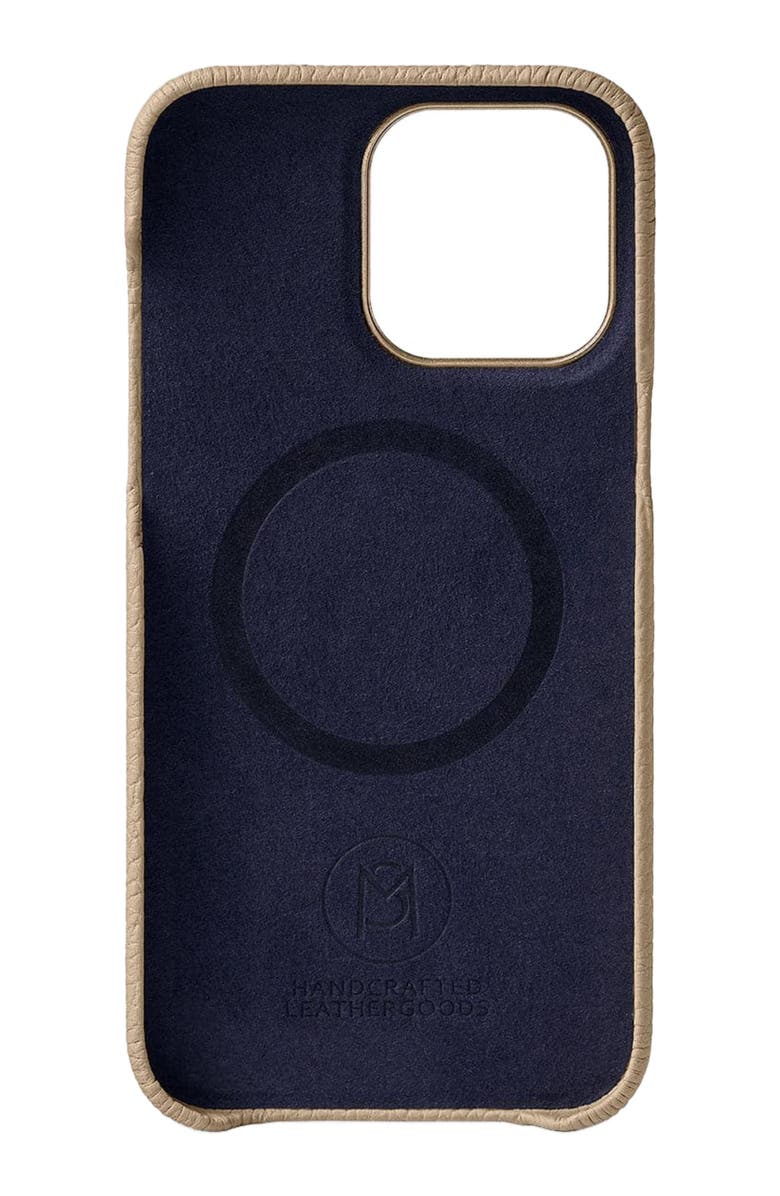 MAISON de SABRÉ Leather Phone Case, Alternate, color, Saharan Nude