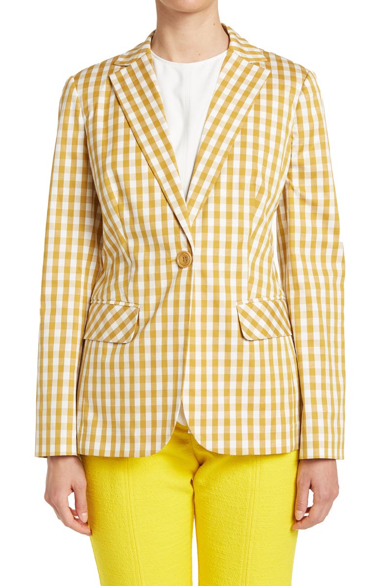 Trina Turk Little Palm Blazer, Alternate, color,