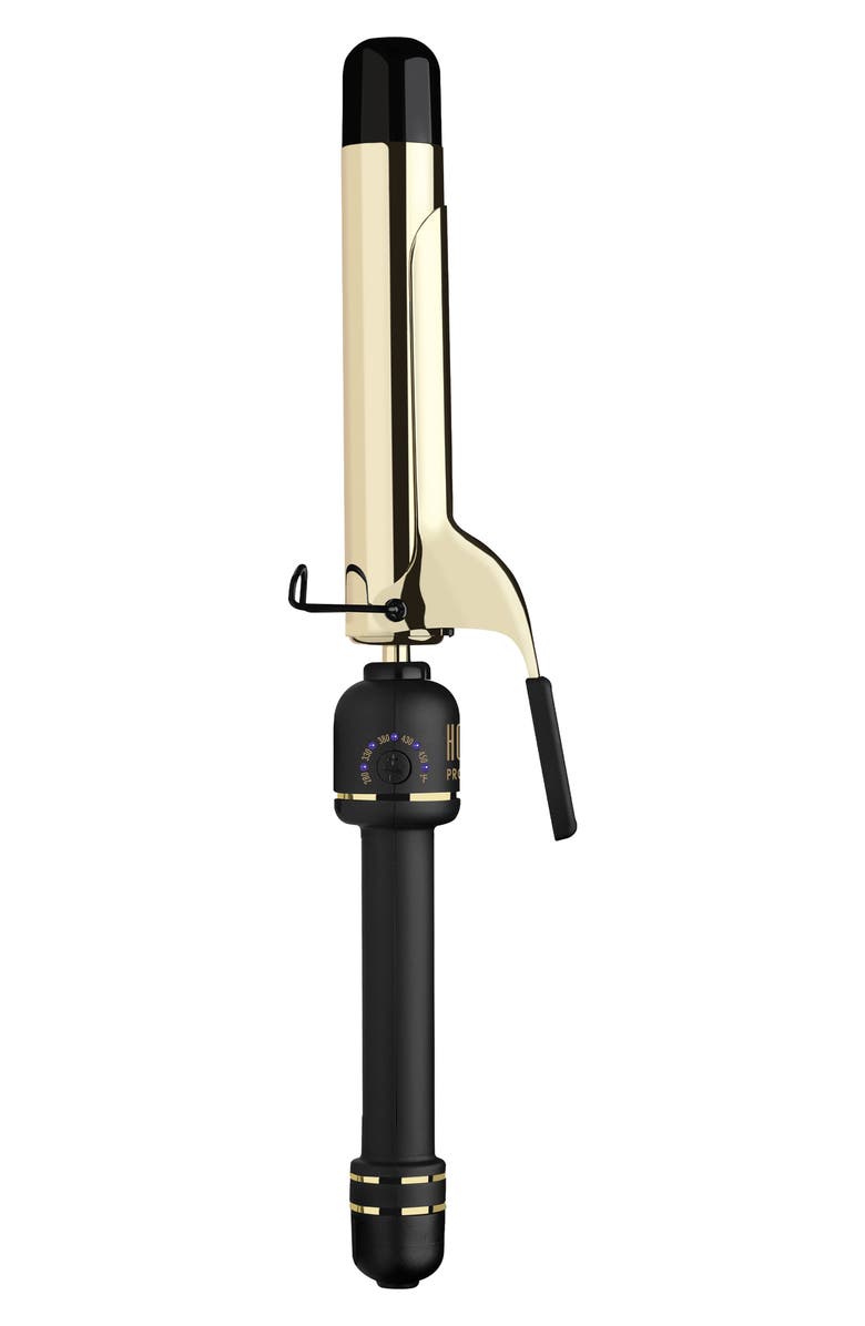 HOT TOOLS 24K Gold Extended Barrel Curling Iron, Alternate, color,