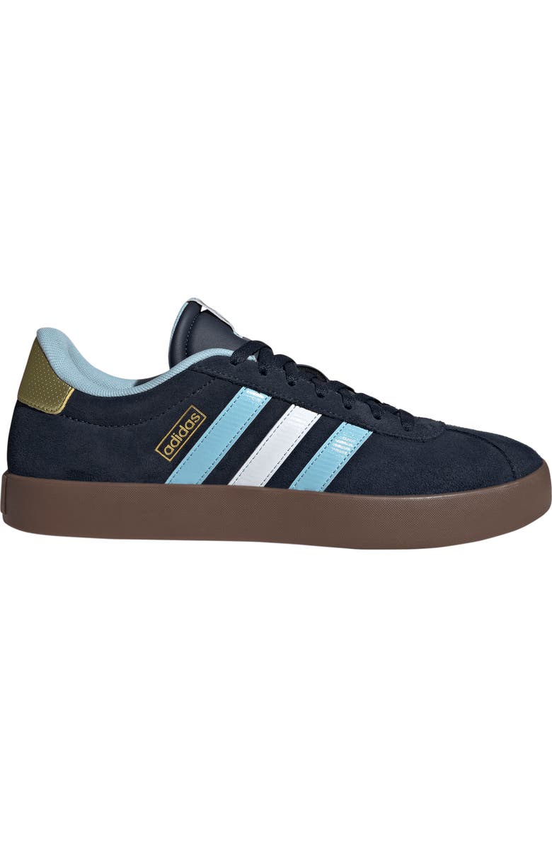 adidas VL Court 3.0 Sneaker, Alternate, color, Night Navy/ Icey Blue/ White