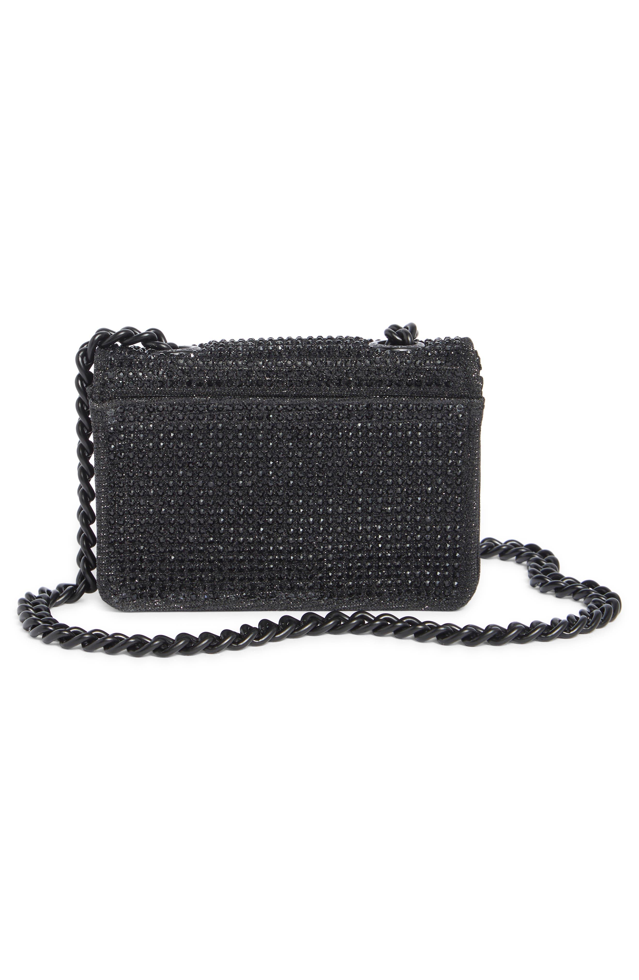 Micro Kingsley Crossbody Bag, Alternate, color, BLACK