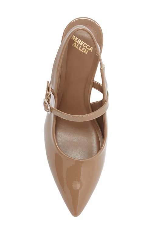 Rebecca Allen Bowie Slingback Pump In Animal Print