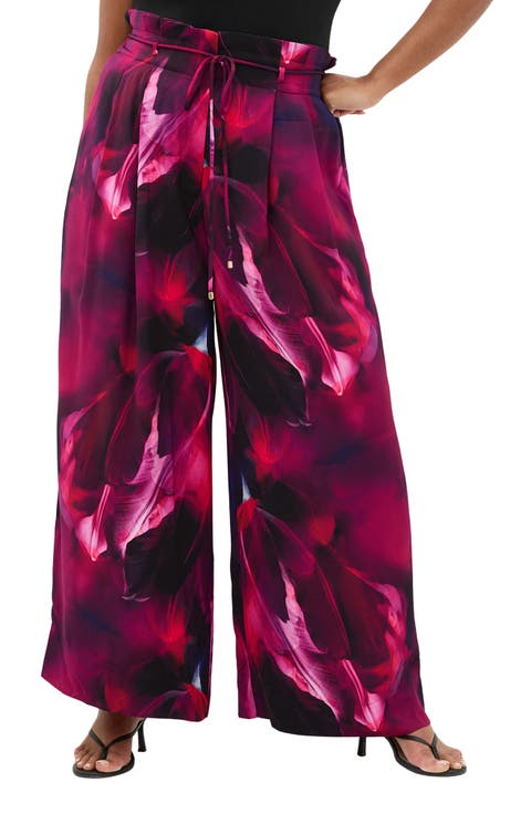 Shania Paperbag Waist Wide Leg Pants