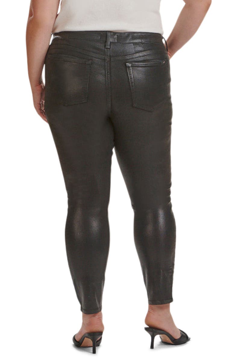 JEN7 by 7 For All Mankind 50/50 Coated Ankle Skinny Jeans, Alternate, color, Heather Mist