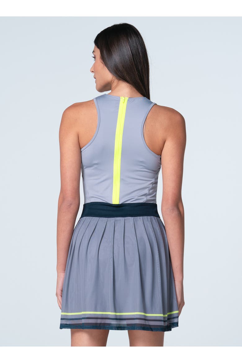 Kinetic Energy Dress, Alternate, color, Grey