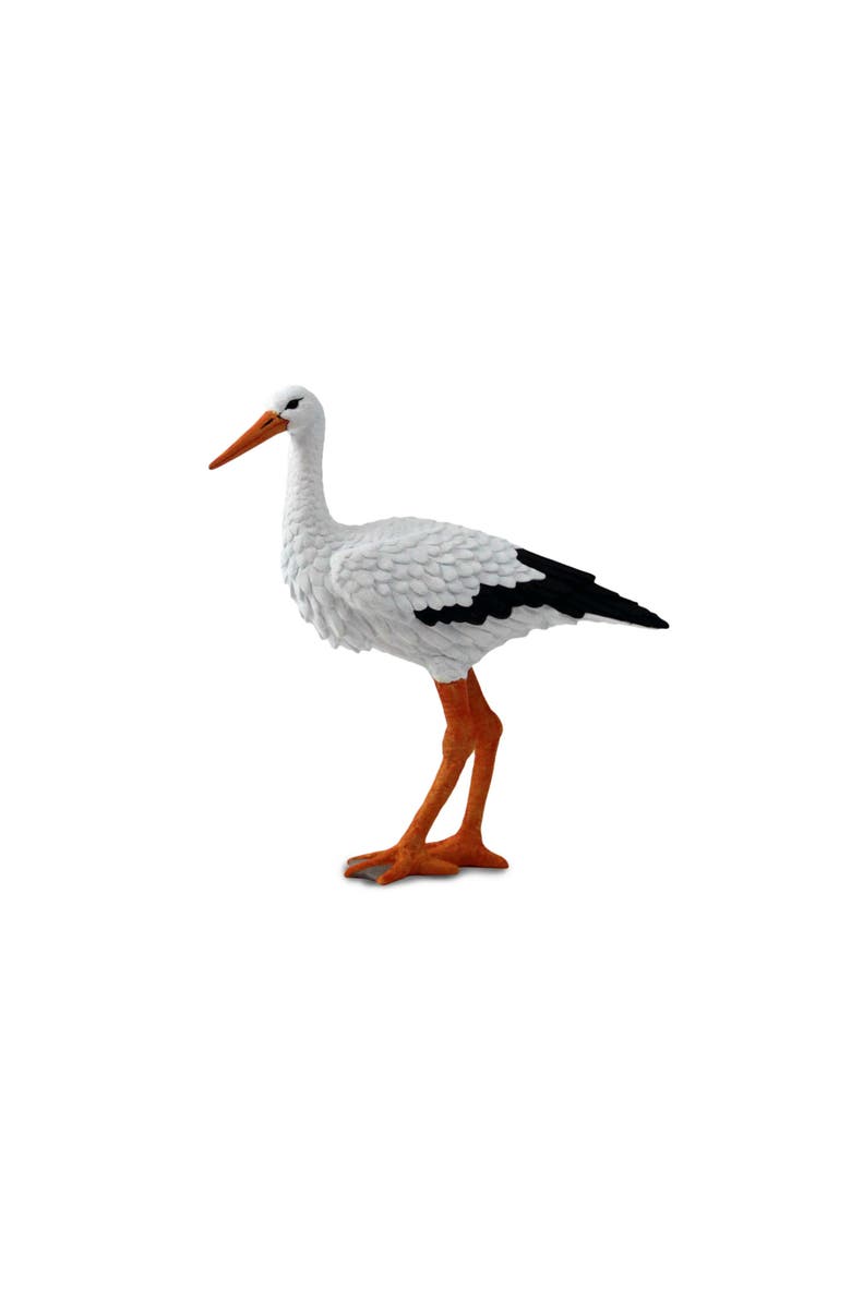 Safari Ltd. White Stork Kids Toy Figure, Main, color, NO COLOR