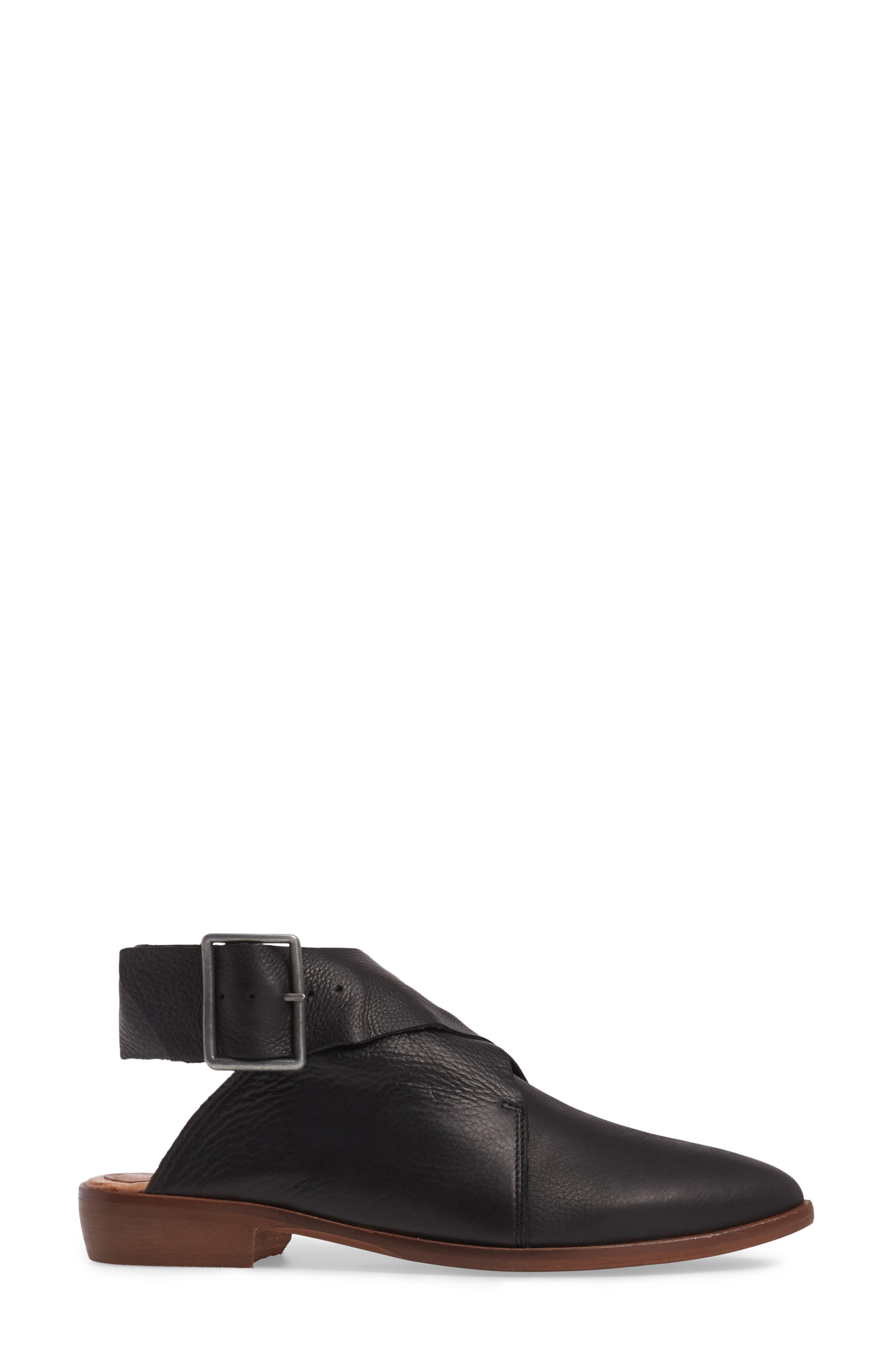 Free People Bryce Buckle Wrap Flat, Alternate, color, 