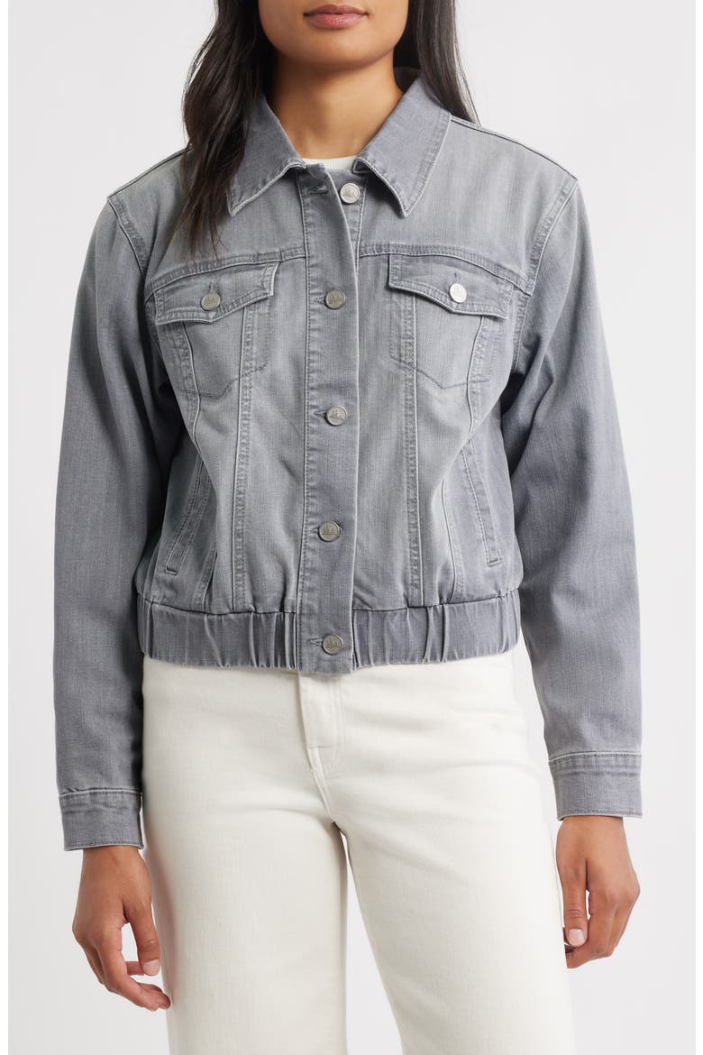Bomber Jacket, Alternate, color, GRAY