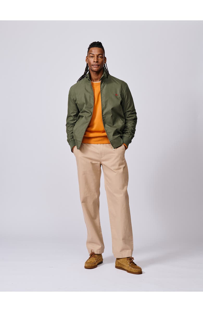 Aubin Authorpe Harrington Bomber Jacket, Alternate, color, Khaki