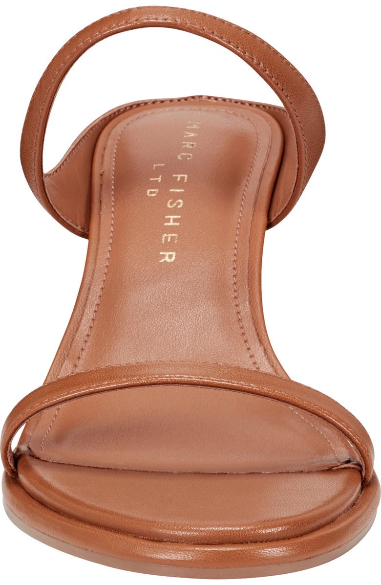 Marc Fisher LTD Alonde Slide Sandal, Alternate, color, Dark Natural