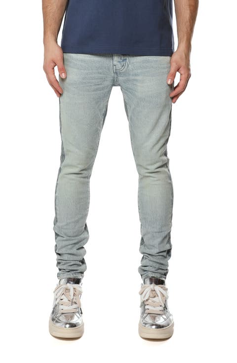 Two-Tone Skinny Jeans
