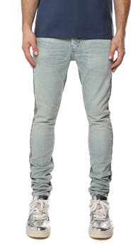 PURPLE BRAND Two-Tone Skinny Jeans