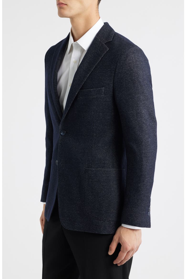 Icon Relaxed Fit Wool Blend Sport Coat, Alternate, color, DARK BLUE
