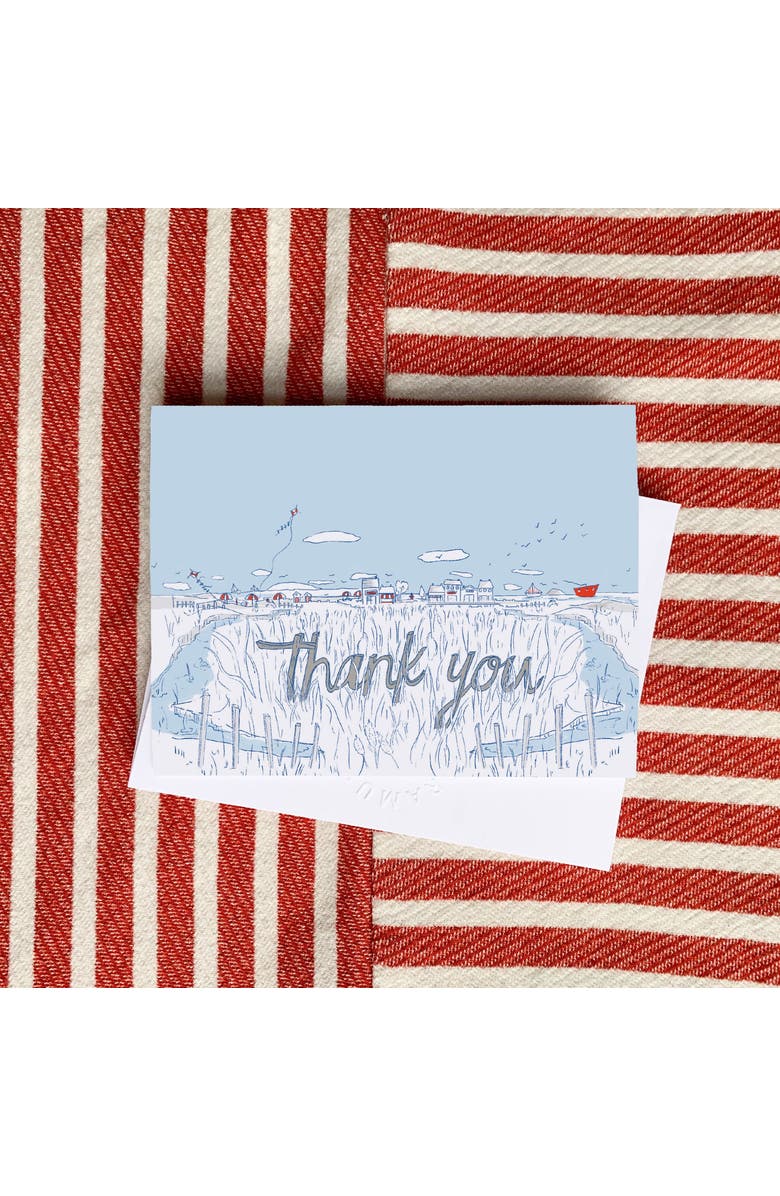 Ramus & Co Thank You Greeting Card Pack (3ct) "Thank You Salty Town", Alternate, color, Multi-Pack
