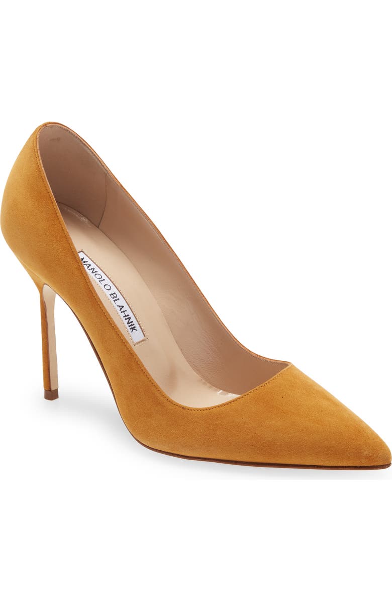 Manolo Blahnik BB Pointed Toe Pump, Main, color,