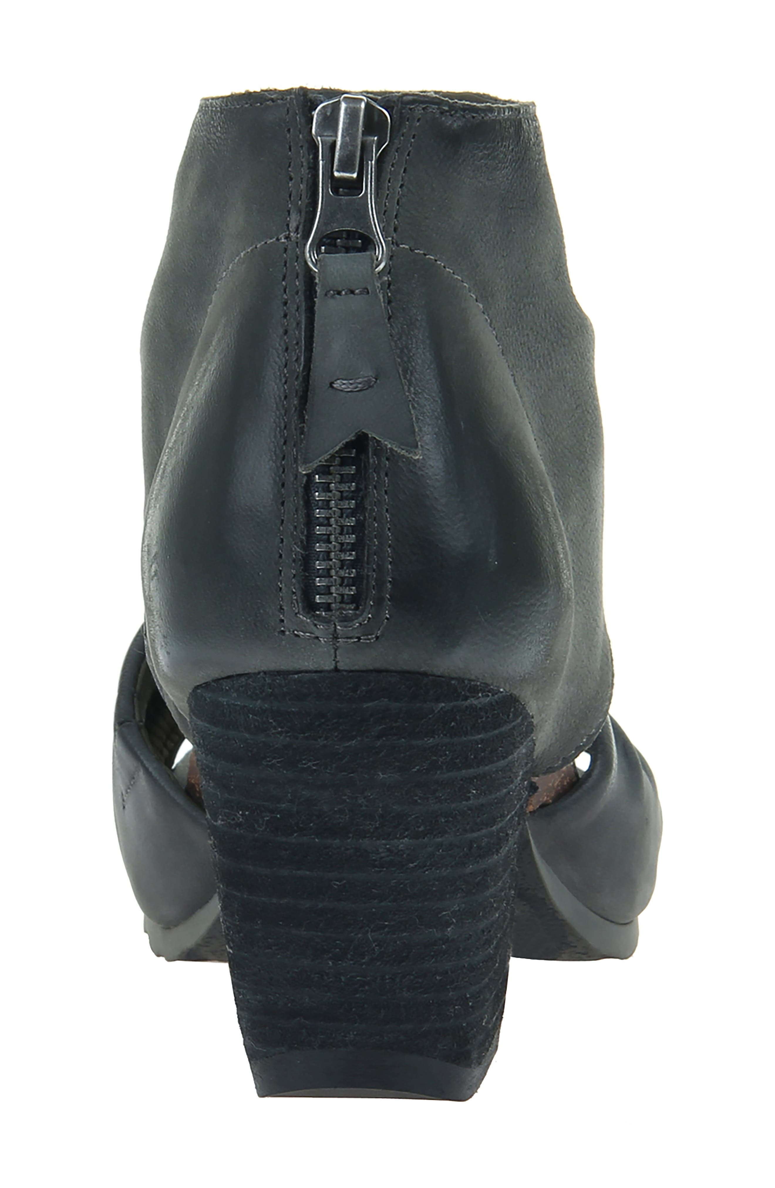 Patchouli Open Toe Bootie, Alternate, color, DUSTY GREY NUBUCK