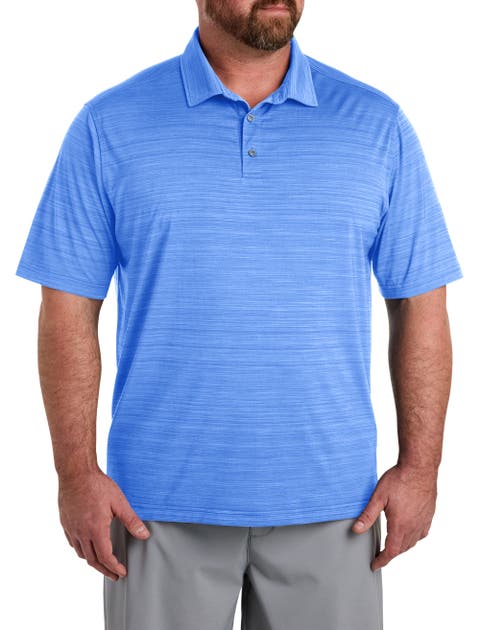 Big & Tall Performance Space-Dyed Polo Shirt