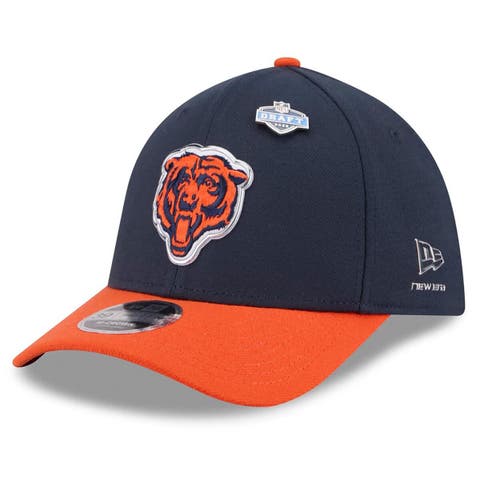 Men's New Era  Navy/Orange Chicago Bears 2026 NFL Draft 39THIRTY M-Crown Flex Hat