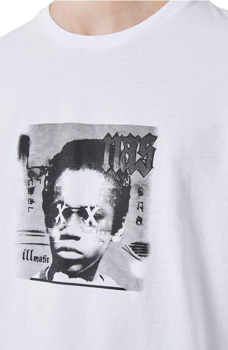 Topman Nas Illmatic Long Sleeve Graphic T-Shirt, Alternate, color, 