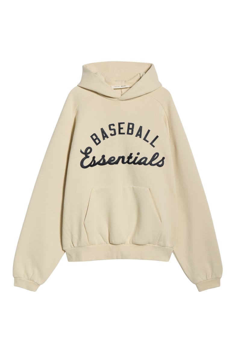 x MLB Embroidered Cotton Blend Fleece Hoodie, Alternate, color, OAT