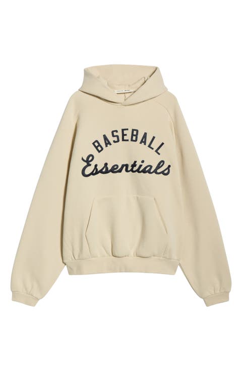 x MLB Embroidered Cotton Blend Fleece Hoodie