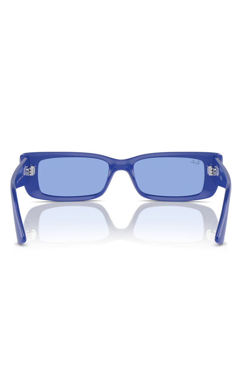 Ray-Ban Teru 54mm Rectangle Sunglasses, Alternate, color, Blue
