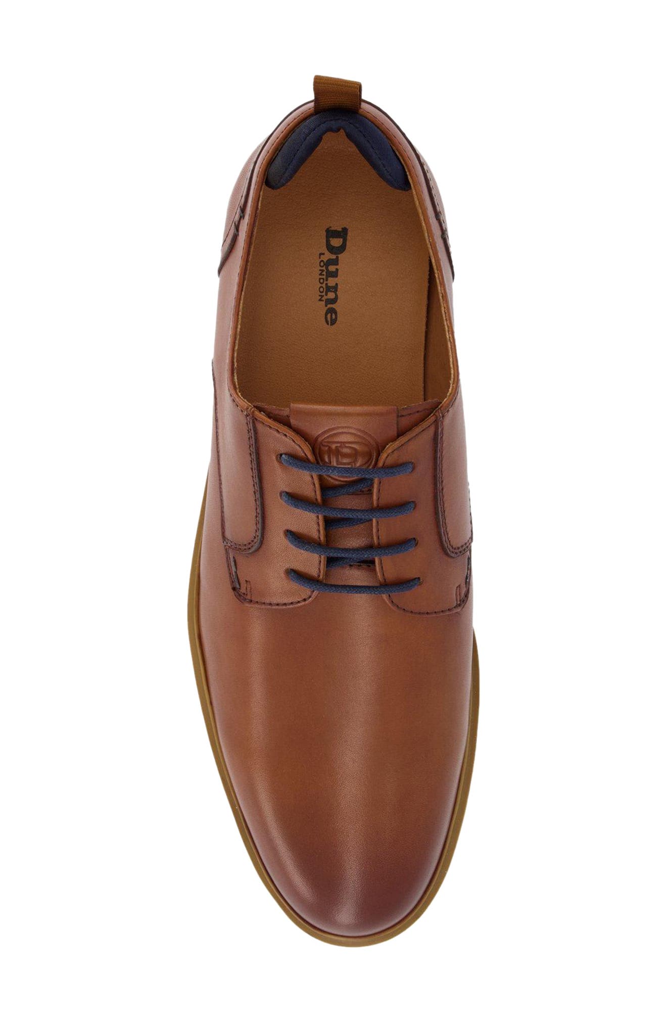 Dune London Bucatini Plain Toe Derby, Alternate, color, 