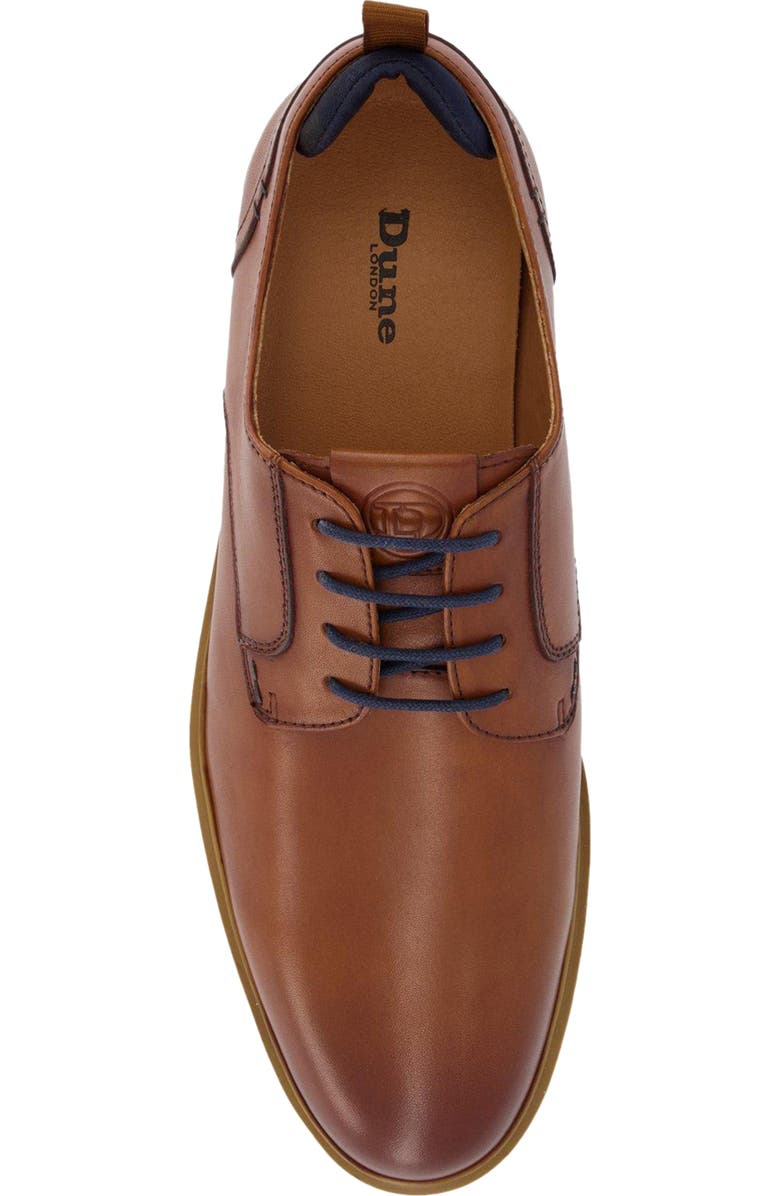 Dune London Bucatini Plain Toe Derby, Alternate, color,