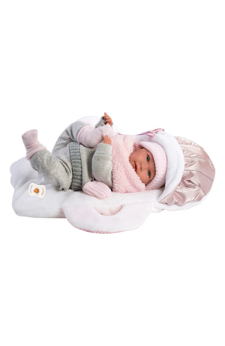 Llorens Priscilla 16.5-Inch Articulated Newborn Baby Doll, Alternate, color, 