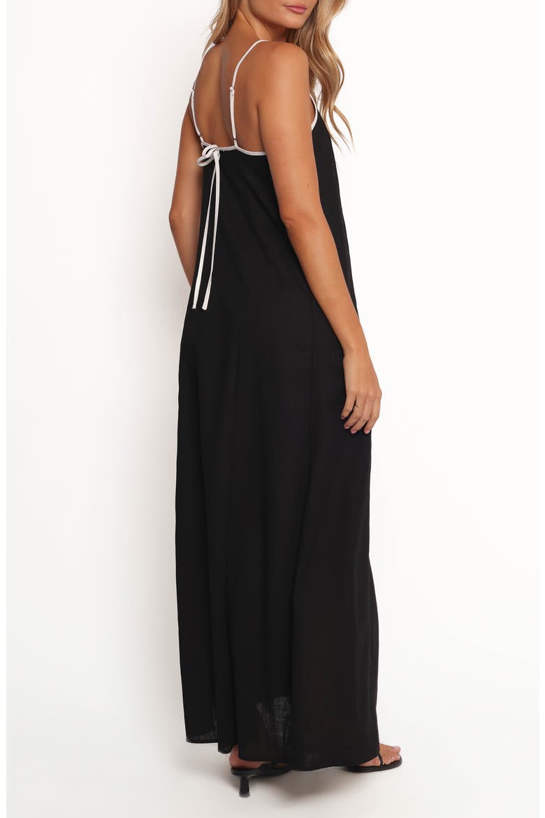 Ciel Maxi Dress, Alternate, color, BLACK