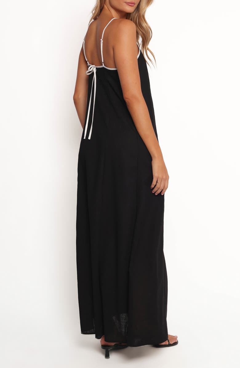 Petal & Pup Ciel Maxi Dress, Alternate, color, Black