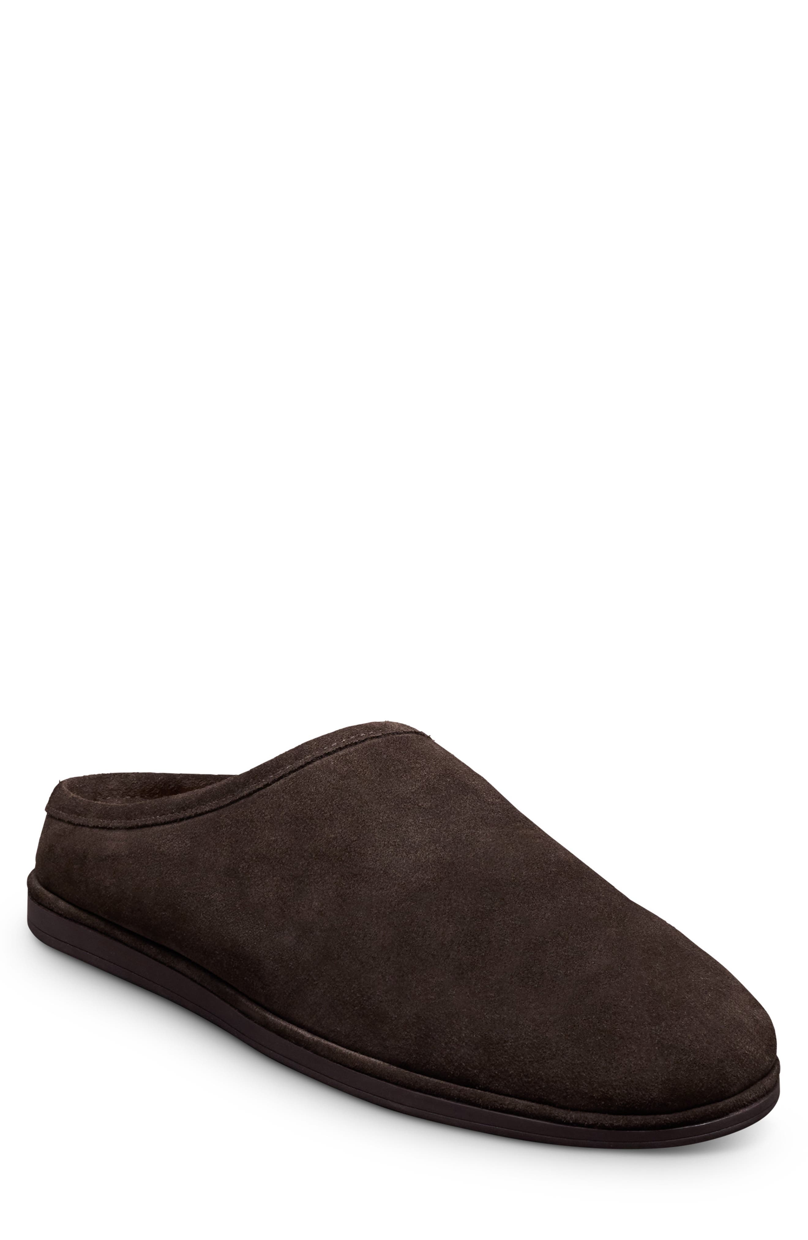 Soren Leather Mule, Main, color, BITTER CHOCOLATE