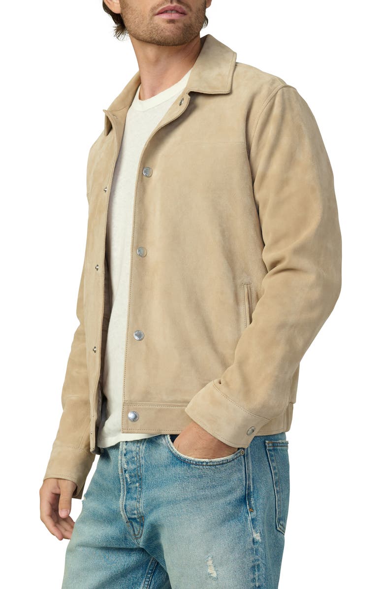Joe's Benson Lambskin Suede Jacket, Alternate, color, 